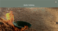 Desktop Screenshot of keramikatelier-schoening.de